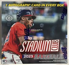 Hobby Box 2023 Stadium Club card
