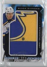 2025-26 Upper Deck Black Diamond Rookie Team Logo Jumbo Puzzle Patch Jimmy Snuggerud #RTL-JS card