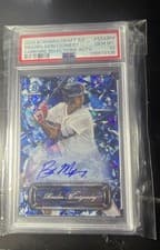 2024 Bowman Draft Sapphire Edition Selections Autographs Braden Montgomery #SSA-BM card