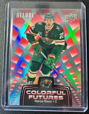 2024-25 Upper Deck Allure Colorful Futures Marco Rossi #CF-2 card