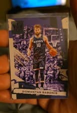 Domantas Sabonis 2021 Panini Court Kings card