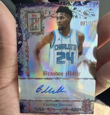 2025-26 Topps Signature Class Manuscripts Brandon Miller #MS-BM card