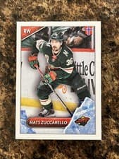 Mats Zuccarello 2021 Topps NHL Sticker card