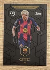 2025 Topps Match Attax UEFA Black Edge Edition Lamine Yamal #BE3