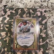 2026 Topps Tier One Prime Performers Autographs Jose Canseco #PPA-JCN card