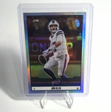 2025 Panini Select Score Select Throwback Josh Allen #16 card