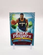 2022 Panini Hoops Pure Players Zion Williamson Holo #1 card