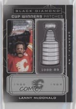 Lanny McDonald 2021 Upper Deck Black Diamond Cup Winners card