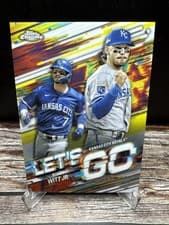2025 Topps Chrome Let's Go! Bobby Witt Jr. #LGC-12 card