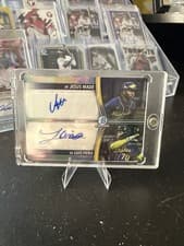 2025 Bowman Draft Prospect Dual Autographs Jesús Made/Luis Peña #PDA-MP card