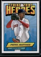 2024 Topps Japan Edition Strike Zone Heroes Pedro Martinez #SZH-21 card