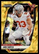 2025 Panini Prizm Draft Picks Base Set Jack Sawyer #80 card