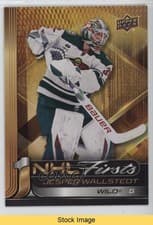 2024-25 Upper Deck NHL Firsts Jesper Wallstedt #NF-1 card