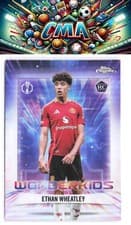Ethan Wheatley 2024 Topps Chrome UEFA Wonderkids card