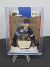 Todd Elik 2024-25 Upper Deck Engrained Icons Cuts of Class Relics card