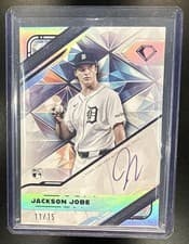 2025 Topps Diamond Icons White PolychromatINK Autographs Jackson Jobe #WPA-JJO card