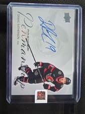 2024-25 Upper Deck Premier Premier Penmanship Drake Batherson #PEN-DB card