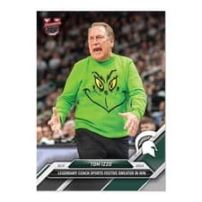 2024-25 Bowman U Now Base Set Tom Izzo #34 card