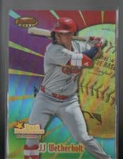 2025 Bowman's Best Best Performance JJ Wetherholt #BP-15 card