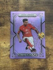 Jesse Lingard 2022 Panini Obsidian card