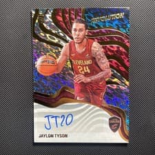 2024-25 Panini Revolution Revolution Signatures Jaylon Tyson #RS-YLO card
