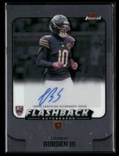 2025 Finest Flashback Autographs Luther Burden III #FBA-LBU card