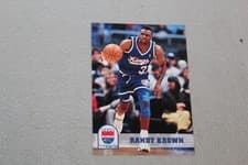 Randy Brown 1993-94 Hoops Base Set card