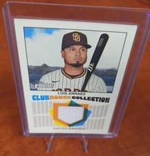 2026 Topps Heritage Clubhouse Collection Relics Luis Arraez #CCR-LA card