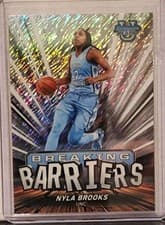 2025-26 Bowman University Best Breaking Barriers Nyla Brooks #BB-18 card