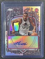 2025-26 Topps Chrome Signature Style Grant Hill #SS-GH