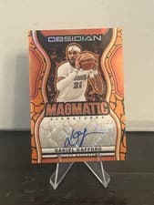 2024-25 Panini Obsidian Magmatic Signatures Daniel Gafford #MS-GAF card