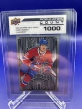 2024-25 Upper Deck Population Count Cole Caufield #PC-20 card