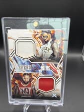 2025 Topps Exalted WWE Wrestling Rivaled Relics Jimmy Uso/Jey Uso #RR-UU card