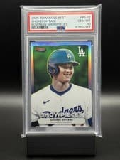 2025 Bowman's Best Bowman Showpieces Shohei Ohtani #BS-12 card