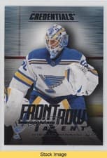 2025-26 Upper Deck Credentials Front Row Talent Jordan Binnington #FRT-21 card