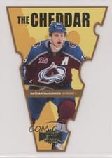 Nathan MacKinnon 2021 Skybox Metal Universe The Cheddar card