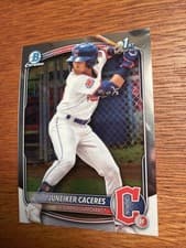 2025 Bowman Chrome Prospects Juneiker Caceres #BCP-231