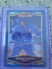 2024-25 Upper Deck Stature 2023-24 Base Update Auto Robert Thomas #24 card