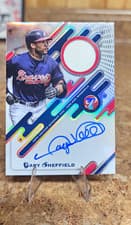 2025 Topps Pristine Pristine Pieces Autograph Relics Gary Sheffield #PPAR-GS card