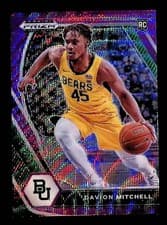 Davion Mitchell 2021 Panini Prizm Draft Picks card