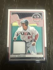 2025 Panini Stars & Stripes USA Materials Reggie Crawford #USA-RC card