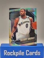 2024-25 Panini Prizm Black Base Set Gilbert Arenas #266 card