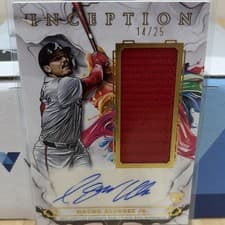 2025 Topps Inception Inception Autograph Game Relics Nacho Alvarez Jr. #IAGR-NA card
