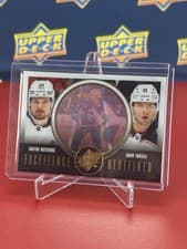 2024-25 SPx Excellence Redefined Auston Matthews/Adam Fantilli #EX-8 card