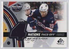 2025-26 SP Game Used 2025 4 Nations Face-Off Fabrics Matthew Tkachuk #4N-MT card