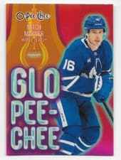 Mitch Marner 2024 O-Pee-Chee Glo-Pee-Chee card