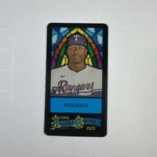 2025 Topps Allen & Ginter Mini Stained Glass Kumar Rocker #124 card