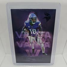 2025 Panini Black Vanta Justin Jefferson #1 card