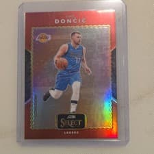 Luka Doncic 2024 Panini Select Score Select Throwback card
