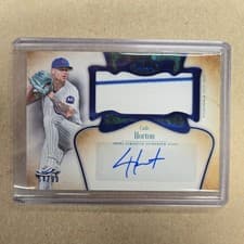 2026 Topps Tier One Autographed Tier One Jumbo Relics Cade Horton #AT1JR-CH card